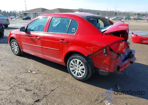 2010 Chevrolet Cobalt Lt из США, поврежденный, VIN 1G1AD5F54A7112732